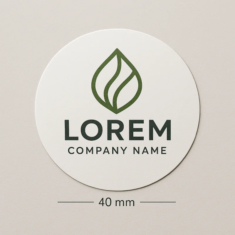 CUSTOM ROUND STICKERS | Ø 40 MM - Home | Centuryprint