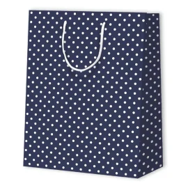 POLKA DOT PAPER BAG | 26x12,7x32,4 - Patterned Bags | Centuryprint