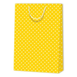 POLKA DOT PAPER BAG | 33x10,2x45,7 - Patterned Bags | Centuryprint
