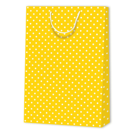 SAC PAPIER À POIS | 33x10,2x45,7 - Sacs à motif | Centuryprint