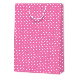 SAC PAPIER À POIS | 33x10,2x45,7 - Sacs à motif | Centuryprint