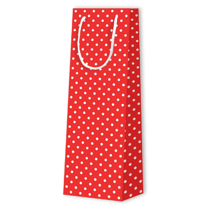 SAC PAPIER À POIS | 12,3x7,8x36,2 - Sacs à motif | Centuryprint