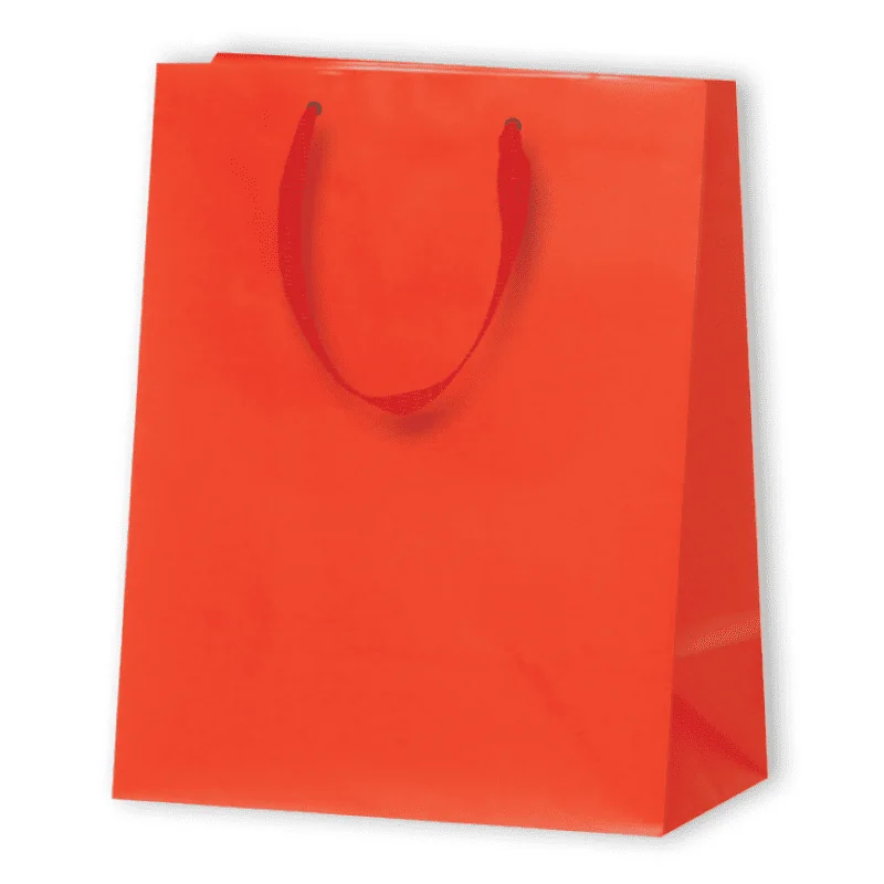 MATTE LUX PAPER BAG | 17,8x9,8x22,9 - Noblesse | Centuryprint