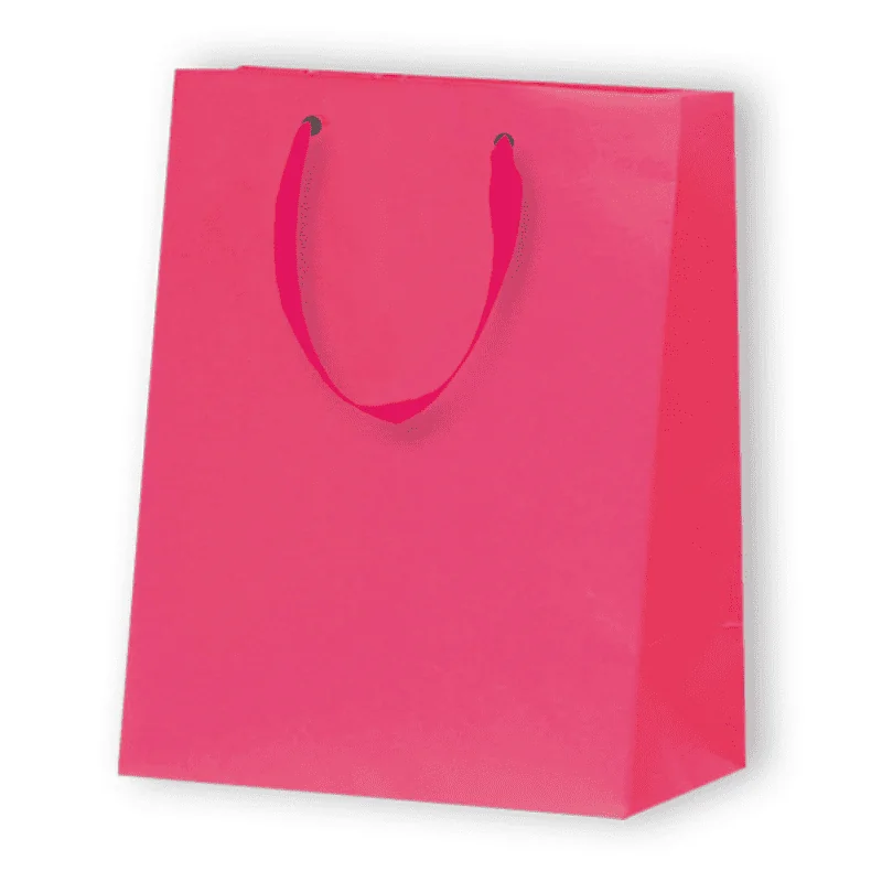 MATTE LUX PAPER BAG | 17,8x9,8x22,9 - Noblesse | Centuryprint