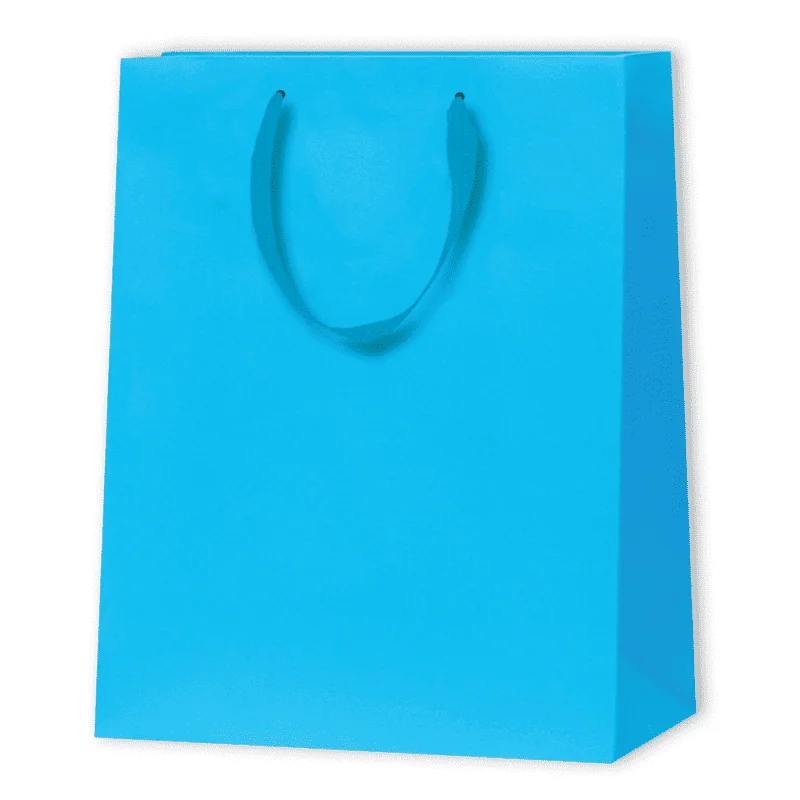 SAC PAPIER MAT LUX | 26x12,7x32,4 - Sac papier personnalisé Nobless...