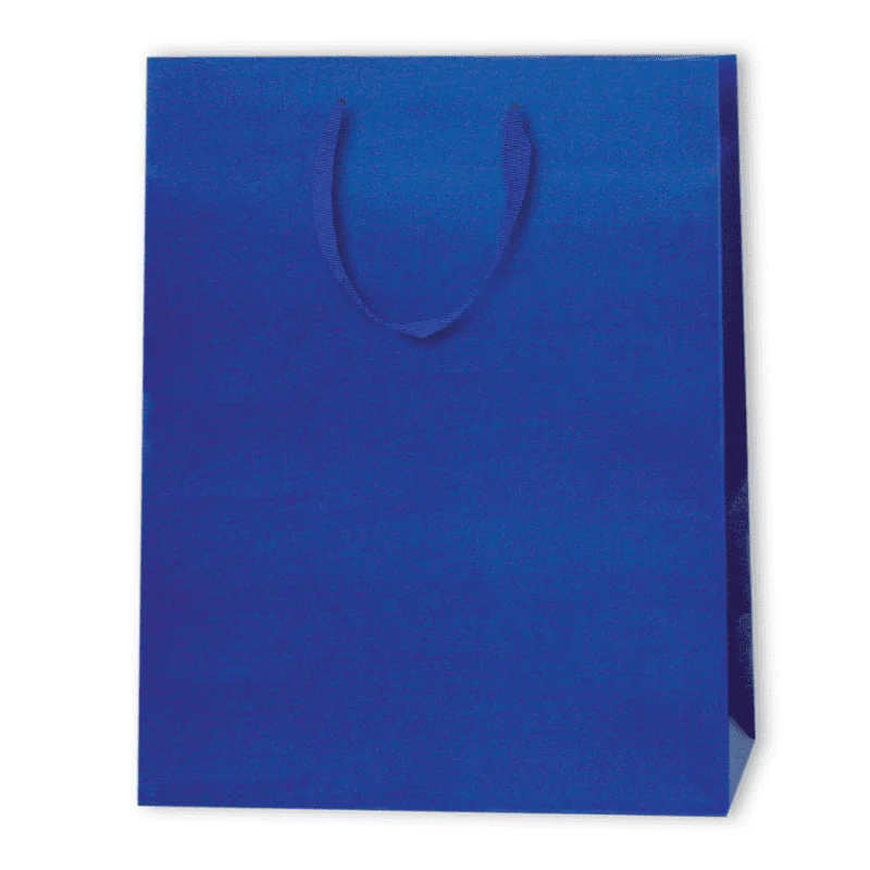 SAC PAPIER MAT LUX | 26x12,7x32,4 - Sac papier personnalisé Nobless...