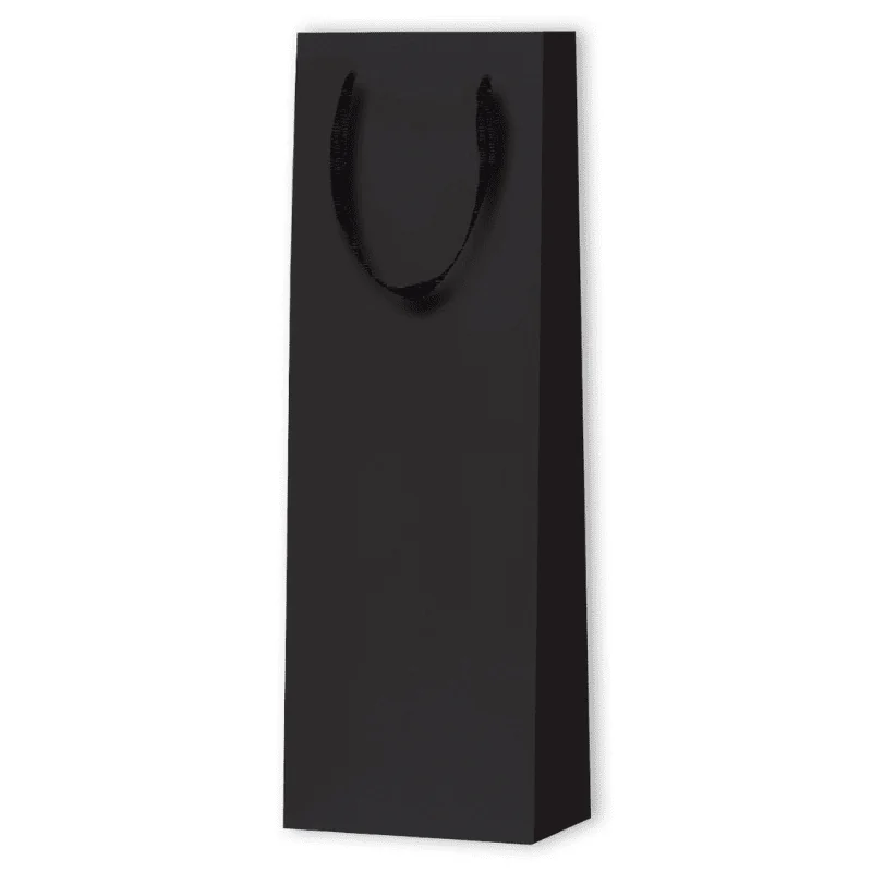 MATTE LUX PAPER BAG FOR BOTTLES | 12,3x7,8x36,2 - Noblesse | Centur...