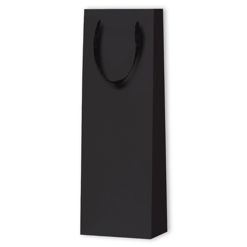 SAC PAPIER MAT LUX POUR BOUTEILLES | 12,3x7,8x36,2 - Sac papier per...
