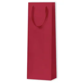 MATTE LUX PAPER BAG FOR BOTTLES | 12,3x7,8x36,2 - Noblesse | Centur...