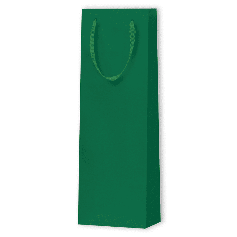 SAC PAPIER MAT LUX POUR BOUTEILLES | 12,3x7,8x36,2 - Sac papier per...
