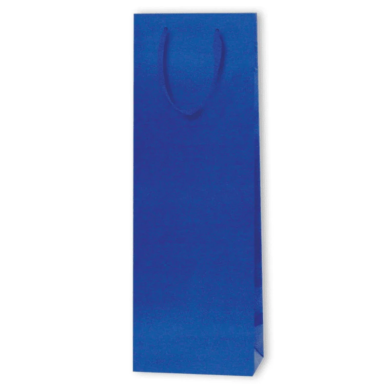 MATTE LUX PAPER BAG FOR BOTTLES | 12,3x7,8x36,2 - Noblesse | Centur...