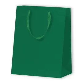 SAC PAPIER MAT LUX | 17,8x9,8x22,9 - Sac papier personnalisé Nobles...