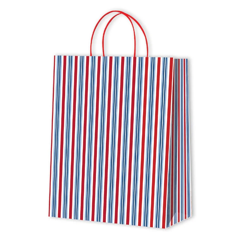 STRIPED PATTERN PAPER BAG - Patterned Bags | Centuryprint