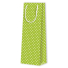 POLKA DOT PAPER BAG FOR BOTTLES | 12,3x7,8x36,2 - Patterned Bags | ...
