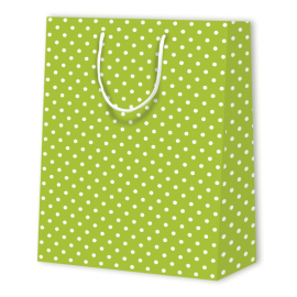 POLKA DOT PAPER BAG | 26x12,7x32,4 - Patterned Bags | Centuryprint