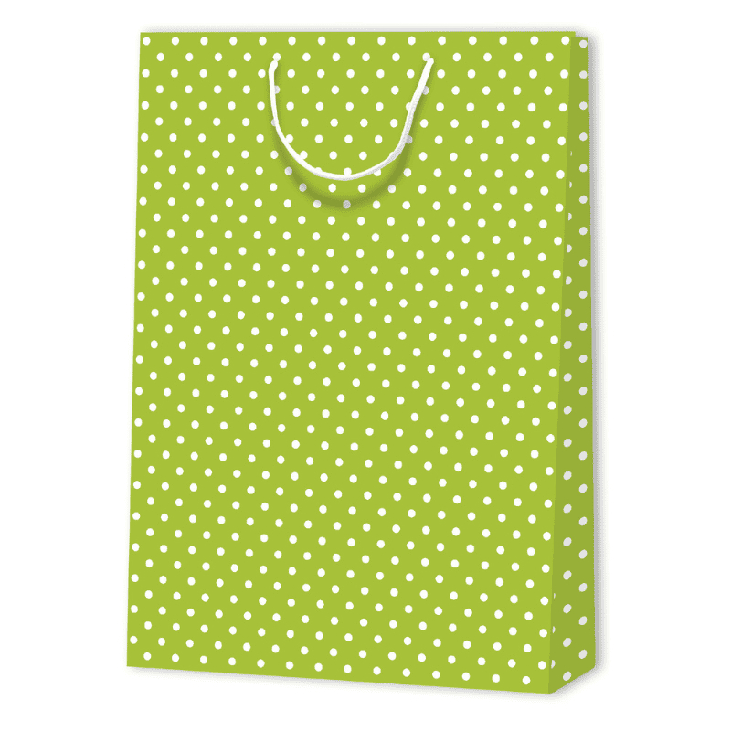 SAC PAPIER À POIS | 33x10,2x45,7 - Sacs à motif | Centuryprint
