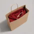 SAC EN PAPIER À POIGNÉES TORSADEES | 26 x 14 x 34 cm | IMPRESSION C...