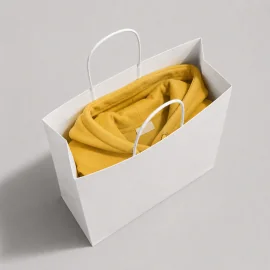 TWISTED-HANDLE PAPER BAG | 26 x 14 x 34 cm | FULL PRINT | PACKS OF ...