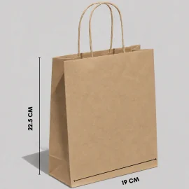 TWISTED-HANDLE PAPER BAG | 22.5x19x8 cm | FULL PRINT | PACKS OF 25 ...