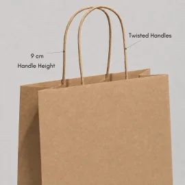 TWISTED-HANDLE PAPER BAG | 22.5x19x8 cm | FULL PRINT | PACKS OF 25 ...