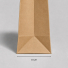 SAC EN PAPIER À POIGNÉES TORSADEES | 22.5x19x8 cm | IMPRESSION COMP...