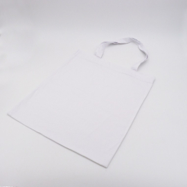 Customized Personalized reusable cotton bag 38x42 CM | TOTE COTTON BAG | SCREEN PRINTING ON TWO SIDES IN ONE COLOUR