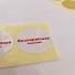 Sticker personnalisé 4,5 CM | STICKER | IMPRESSION À CHAUD