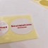Customized Customizable stickers 4,5x4,5 CM | STICKER | HOT FOIL PRINTING