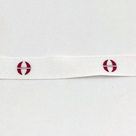 Customized Coarse grain ribbon 23 MM | GROSGRAIN RIBBON | SCREEN PRINTING