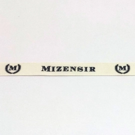 Customized Coarse grain ribbon 16 MM | GROSGRAIN RIBBON | SCREEN PRINTING