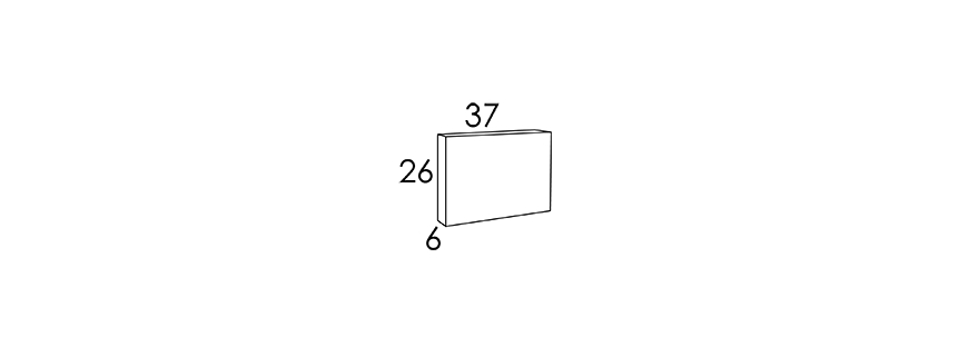 37x26x6 CM