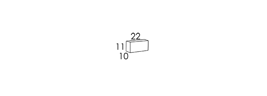 22x10x11 CM